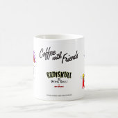 Mug Radiskull et café de poupée de diable avec des (Centre)