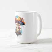Mug rafale de champignons (Devant droit)