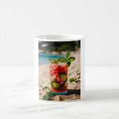 Mug "Rafraîchir les vibrations de mojito de pastèque" (Centre)