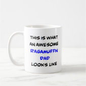 Mug ragamuffin papa, génial (Gauche)