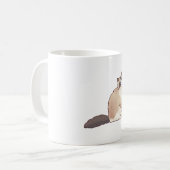 Mug Ragdoll cat Magie (Devant gauche)