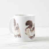 Mug Ragdoll cat par Artist GV Hemmings (Devant gauche)