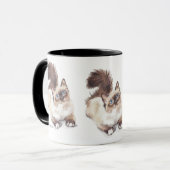 Mug Ragdoll cat par Artist GV Hemmings (Devant gauche)