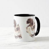 Mug Ragdoll cat par Artist GV Hemmings (Devant droit)