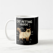 Mug Ragdoll Cat Petting Guide Funny Cat Lover (Gauche)