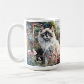Mug Ragdoll Chat en anglais Garden (Gauche)