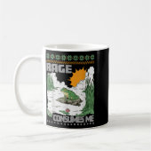 Mug Rage Consumes Me Ugly Christmas Sweaters Funny Fro (Gauche)