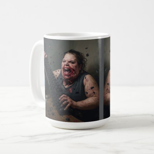 Mug Rage Error: System Failure - Ctrl Alt Delirium (Devant gauche)