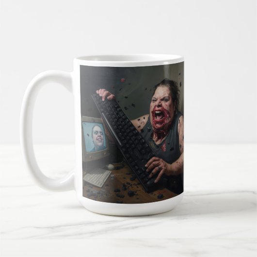 Mug Rage Error: System Failure - Ctrl Alt Delirium (Gauche)