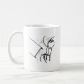 Mug Rage Meme de secousse de bureau (Gauche)