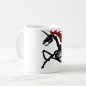 Mug Rage - Unicorn Squelette (Devant gauche)