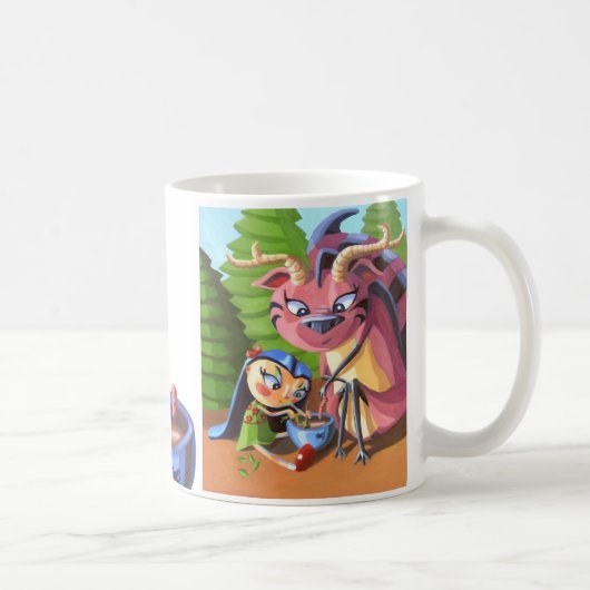 Mug Ragoût imaginaire de boue d'ami (Droite)