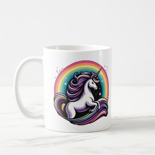 Mug Raibow Unicorn (Gauche)