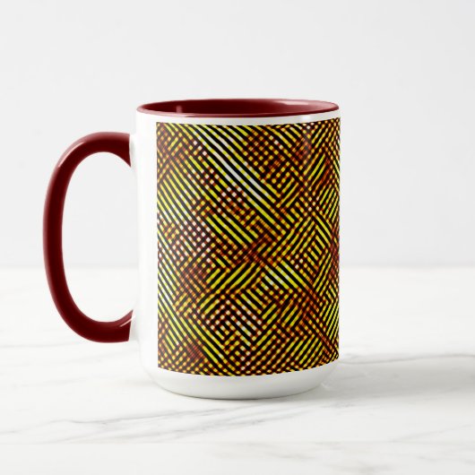 Mug Raies brûlées et échecs tachés (Gauche)