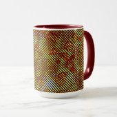 Mug Raies brûlées et échecs tachés (Devant droit)