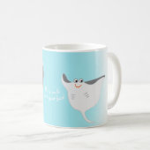 Mug Raies de bande dessinée (Devant droit)