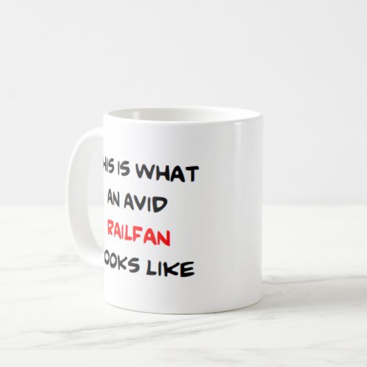 Mug rail, avide (Devant gauche)