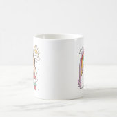 MUG RAINBOUR UNICORN ET FILLE DE NOËL (Centre)