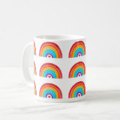 Mug Rainbow - Ajouter votre nom (Devant gauche)