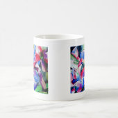 Mug Rainbow Azalea fleur aquarelle originale (Centre)
