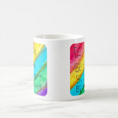 Mug Rainbow BE Kind BE Yourself Inspirational Saying  (Centre)