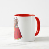 Mug Rainbow Belly Dancer Art Belly Dance Troupe (Devant droit)