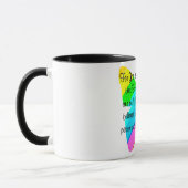 MUG RAINBOW BOTTERFLY JOHN 3:16 DESIGN (Gauche)