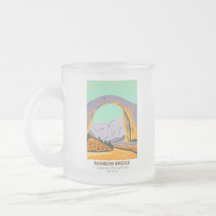 Tasse Givré Rainbow Bridge National Monument Utah Vintage