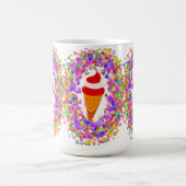 Mug Rainbow Confetti Swirl Ice Cream (Centre)