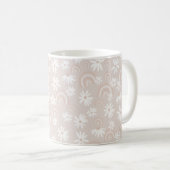 Mug Rainbow Daisy Dream #3 #dreamy #wall #art (Devant droit)