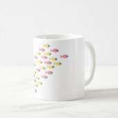 Mug Rainbow Fish Migration Coffee Coupe de café (Devant droit)