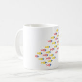 Mug Rainbow Fish Migration Coffee Coupe de café (Devant gauche)