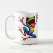 Mug Rainbow Frog (Gauche)