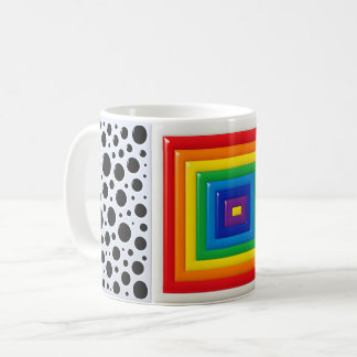 Mug Rainbow Geometric