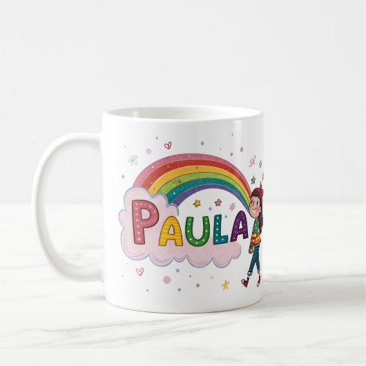 Mug Rainbow Girl (Gauche)