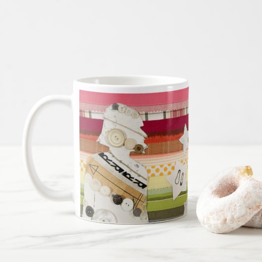 Mug Rainbow Girl (Avec donut)