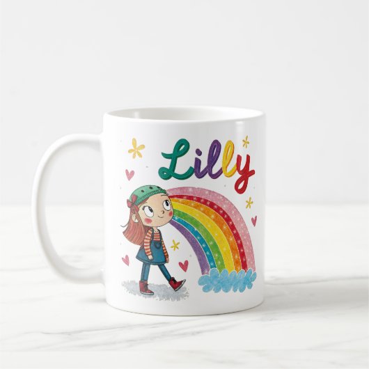 Mug Rainbow Girl (Gauche)