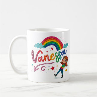 Mug Rainbow girl Vanessa 3
