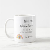 Mug Rainbow Guitar Music Enseignant Appréciation Cadea (Gauche)