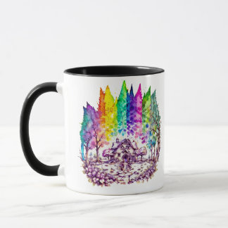 Mug "Rainbow Haven : Une retraite de rêve"