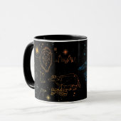 Mug Rainbow HOGWARTS™ Houses Constellations (Devant gauche)