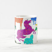 Mug Rainbow Horses - "Dotty about Horses !" (Centre)