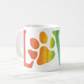Mug Rainbow Love Paw (Devant gauche)