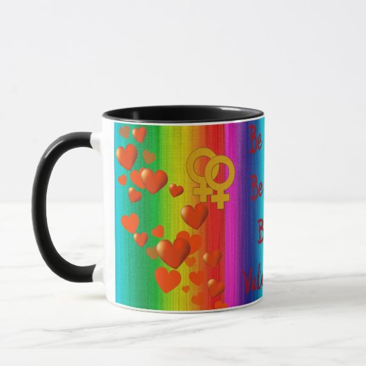 Mug Rainbow Love Women (Gauche)
