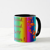 Mug Rainbow Love Women (Devant droit)