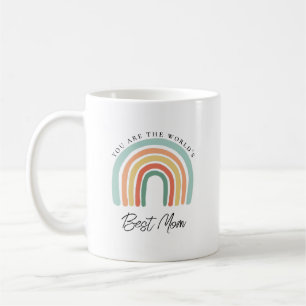 Mug Rainbow moderne Best Mom Mothers Day Cadeau