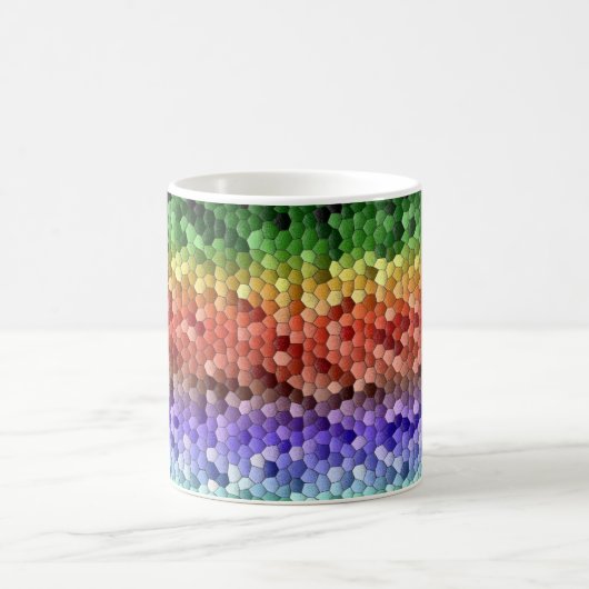 Mug Rainbow Mosaic Pattern (Centre)