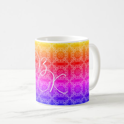 Mug Rainbow Pastel (Devant droit)