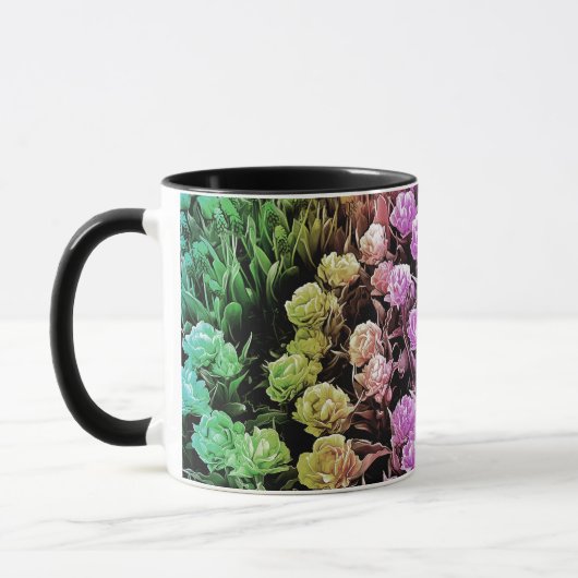 Mug Rainbow Pastel Tulips (Gauche)