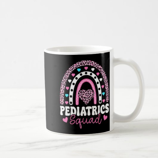 Mug Rainbow Pediatrics Squad - Valentine's Day Pediatr (Droite)